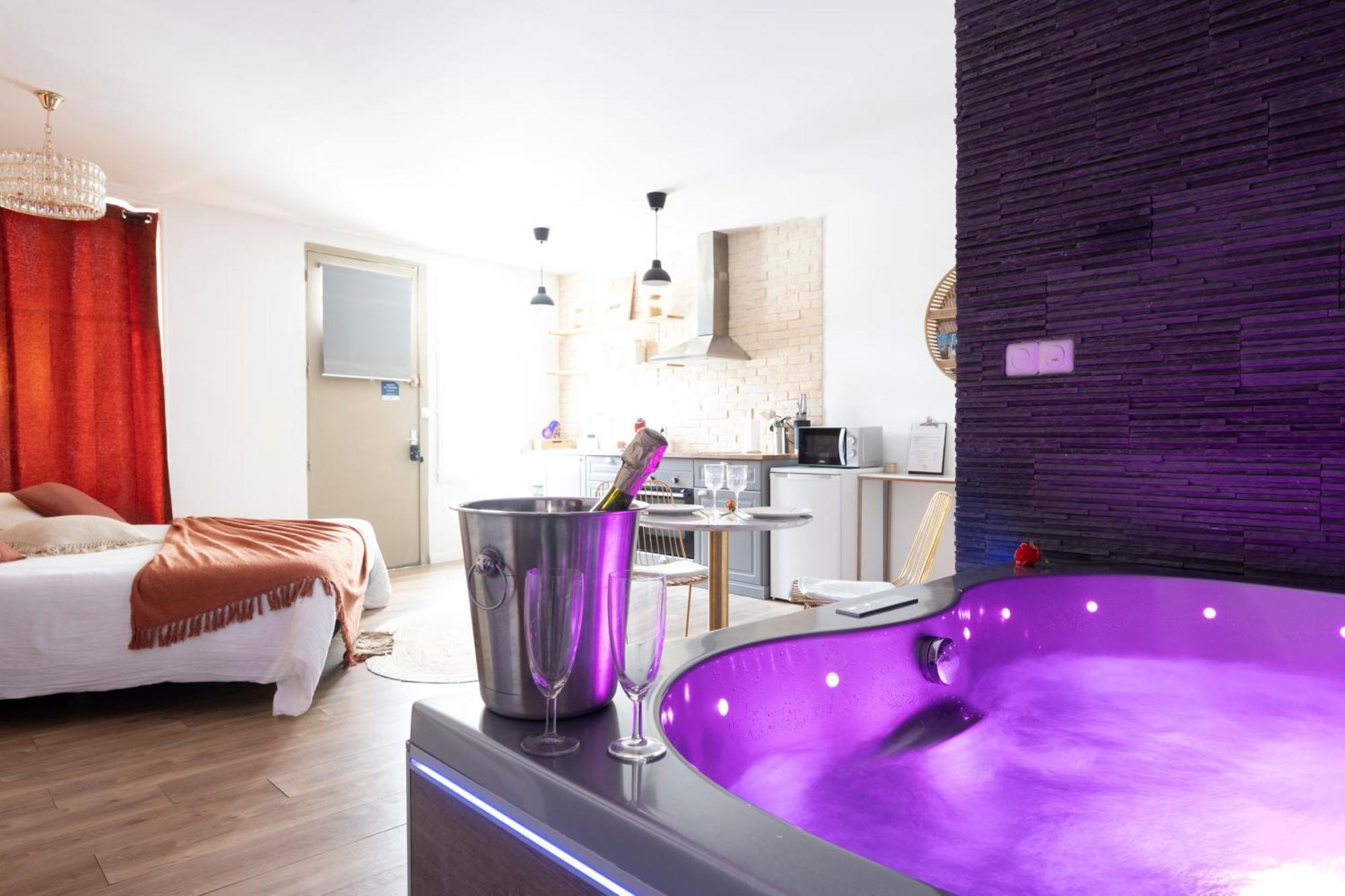 Loft Romantique - Spa Privatif - Spa Noctambulles Єр Екстер'єр фото
